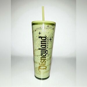 Disneyland Logo Starbucks Cold Cup Tumbler - Tinker Bell
Green, 24oz